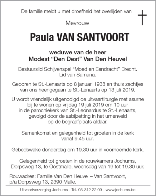 Paula Van Santvoort