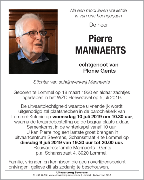 Pierre Mannaerts