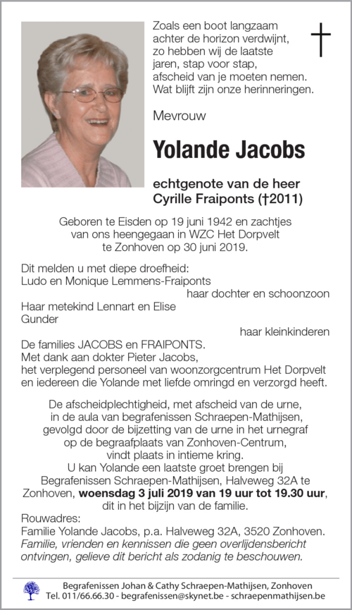 Yolande Jacobs