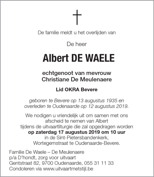 Albert De Waele