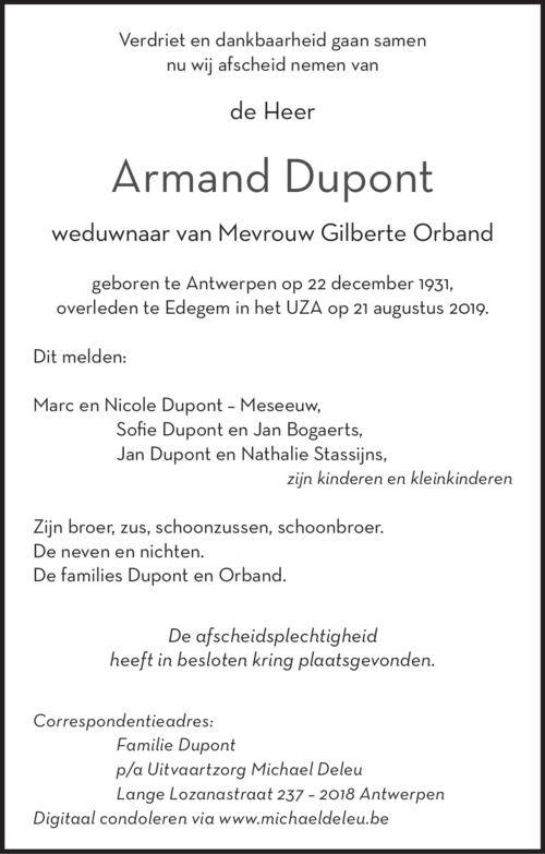 Armand Dupont