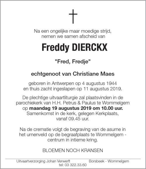 Freddy Dierckx