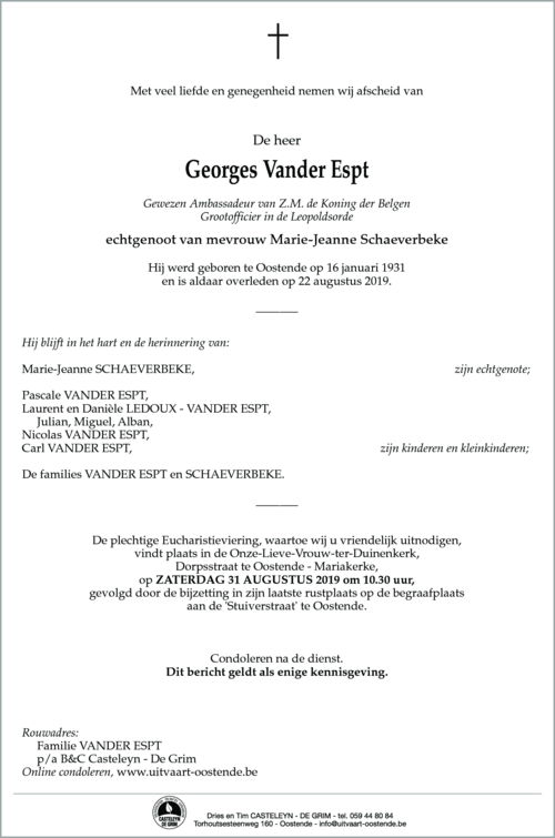 Georges Vander Espt