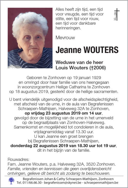 Jeanne Wouters