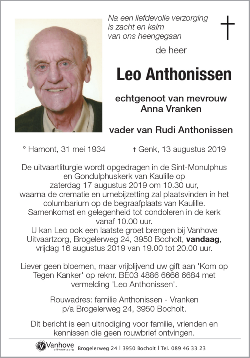 Leo Anthonissen