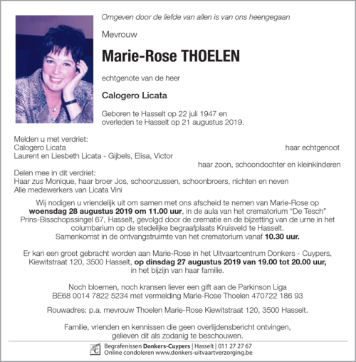Marie-Rose Thoelen