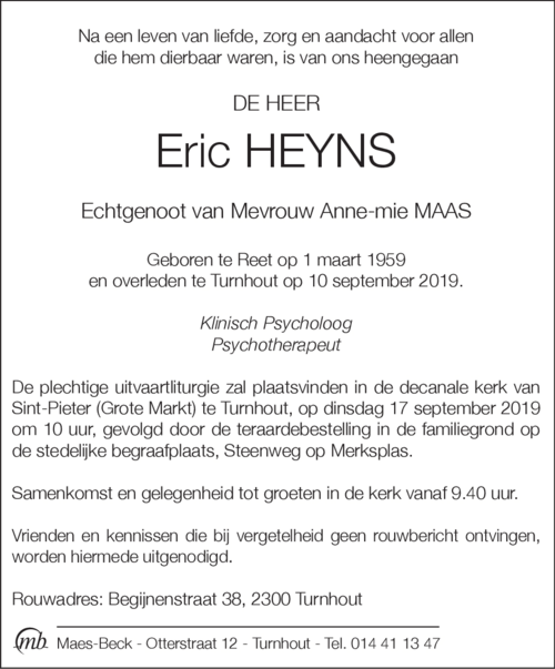 Eric Heyns