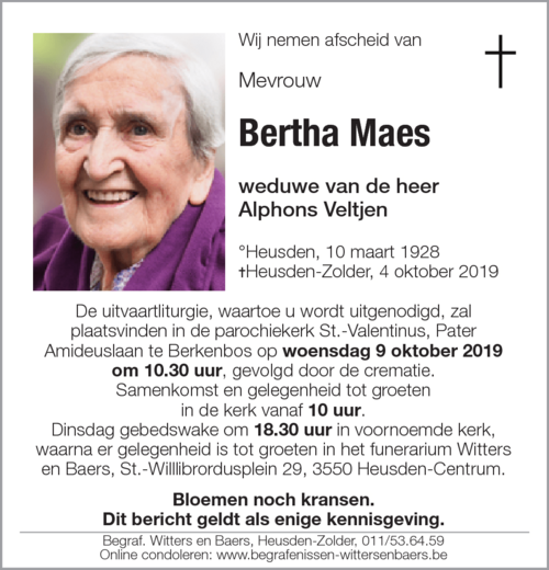 Bertha Maes