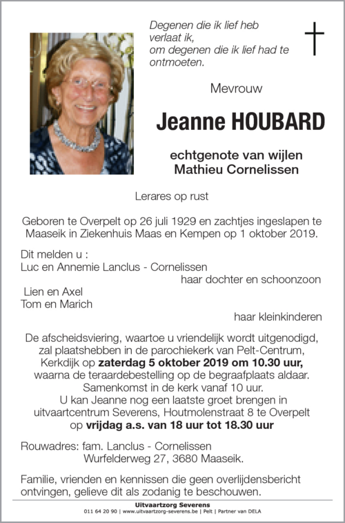 Jeanne Houbard