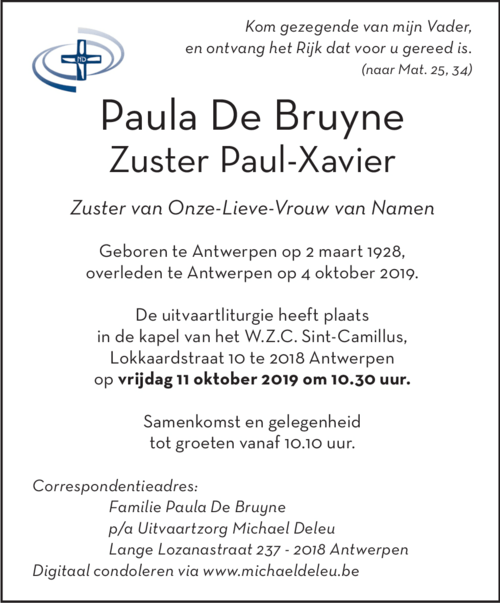 Paula De Bruyne