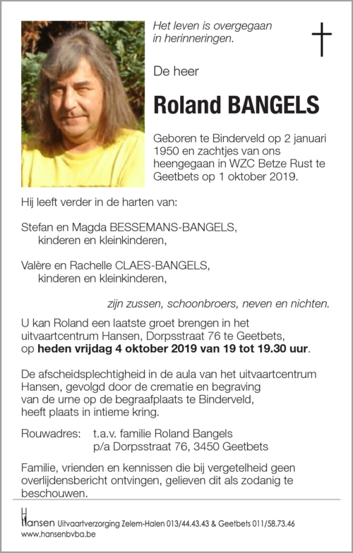 Roland BANGELS
