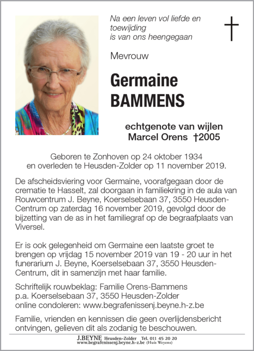 Germaine Bammens