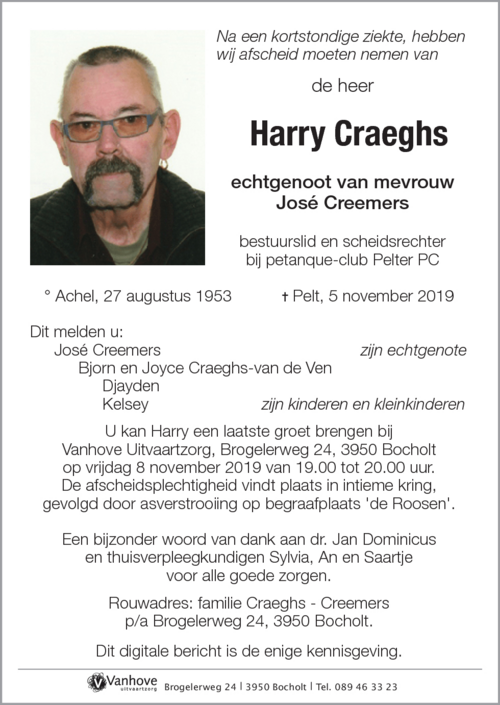 Harry Craeghs