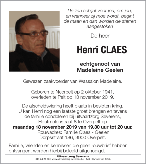 Henri Claes