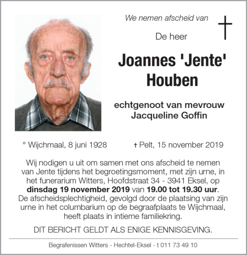 Joannes Houben