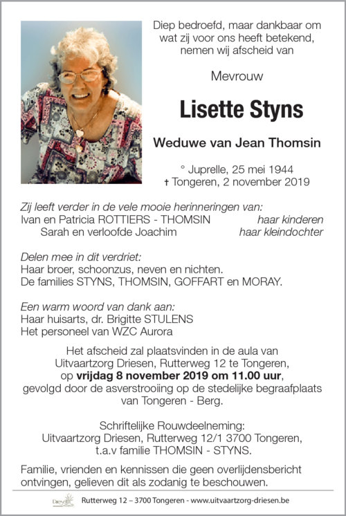 Lisette Styns