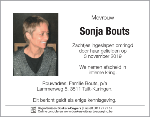 Sonja Bouts