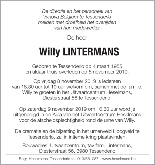Willy Lintermans