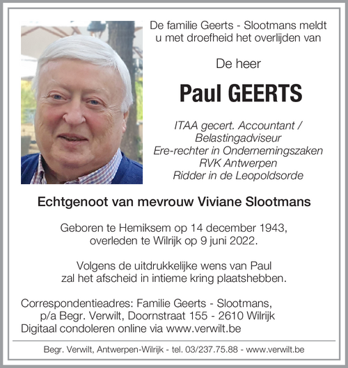 Paul Geerts