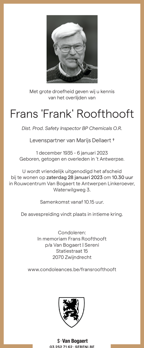 Frans Roofthooft