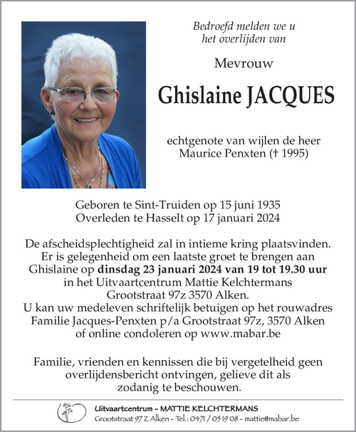 Ghislaine Jacques