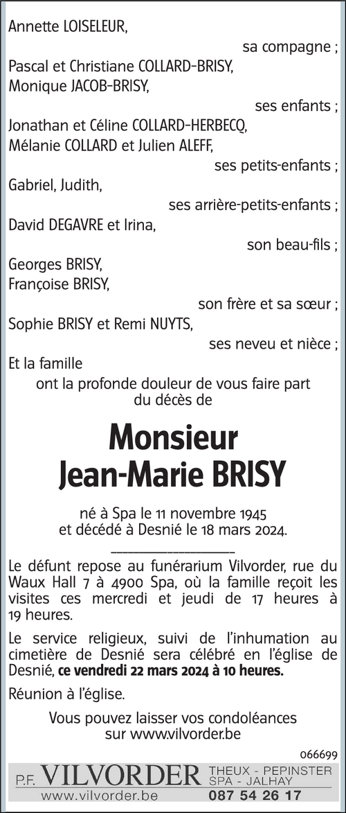 Jean-Marie Brisy