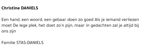 Christine Daniels
