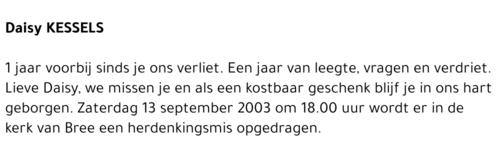 Daisy Kessels