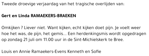 Gert en Linda Ramaekers-Braeken
