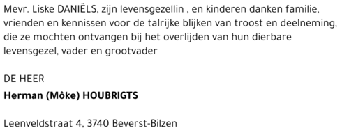 Herman (Môke) Houbrigts