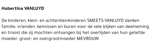 Hubertina Vanluyd