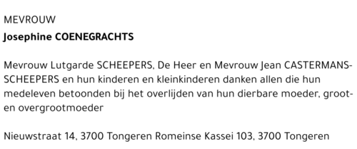 Josephine Coenegrachts