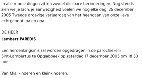 Lambert Paredis