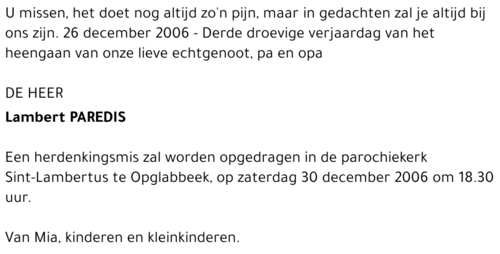 Lambert Paredis