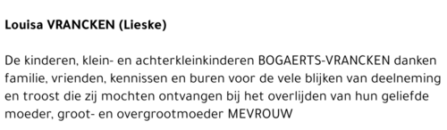 Louisa Vrancken