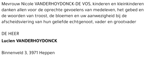 Lucien Vanderhoydonck