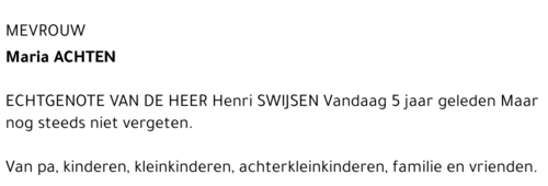 Maria Achten