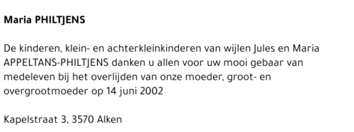 Maria Philtjens