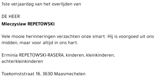 Mieczyslaw Repetowski