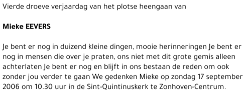 Mieke Eevers