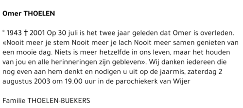 Omer Thoelen