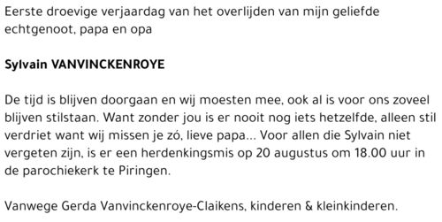 Sylvain Vanvinckenroye