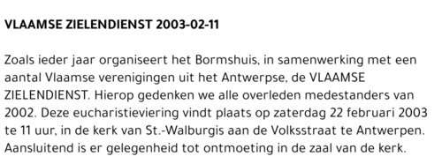 VLAAMSE ZIELENDIENST