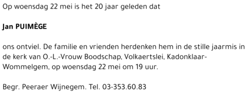 Jan Puimège