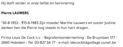 Lauwers Pierre