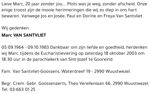 Marc Van Santvliet