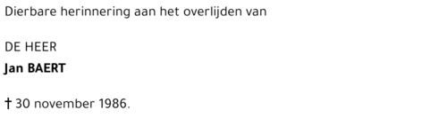 Jan Baert