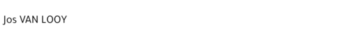  VAN LOOY