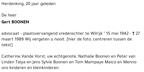 Gert Boonen