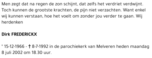 Dirk Frederickx